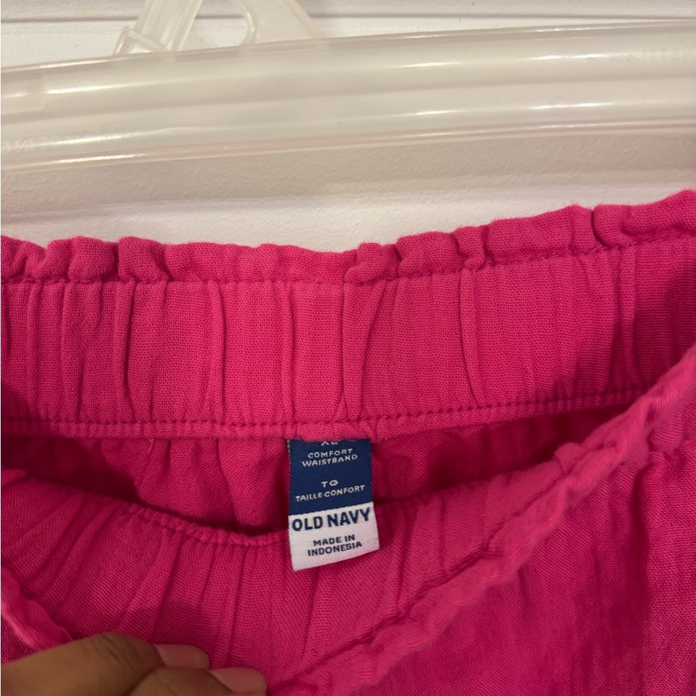Old Navy Hot Pink Shirt and Shorts Set - Picture 7 of 7